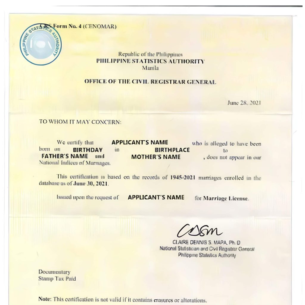 psa-certificate