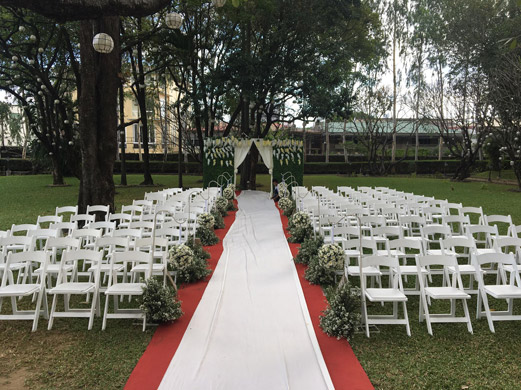 Garden Wedding Venue in Quezon City