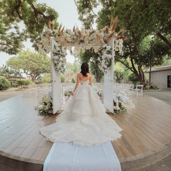 Budget-Friendly Wedding in Quezon City woman in a wedding gown