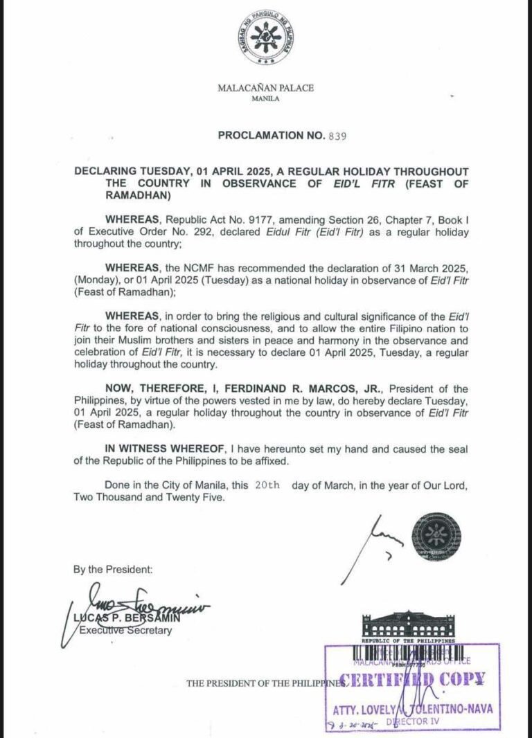 Eid Al-Fitr-Holiday-Proclamation