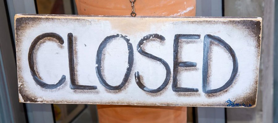 Light of Love Events Place is closed during the holiday