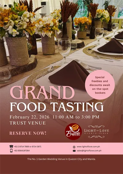 Eloquente Catering Grand Food Tasting - February 22, 2026