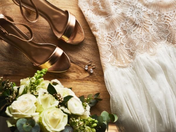 bride wedding event wardrobe