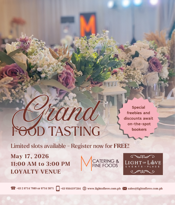 M Catering Grand Food Tasting May 17, 2026