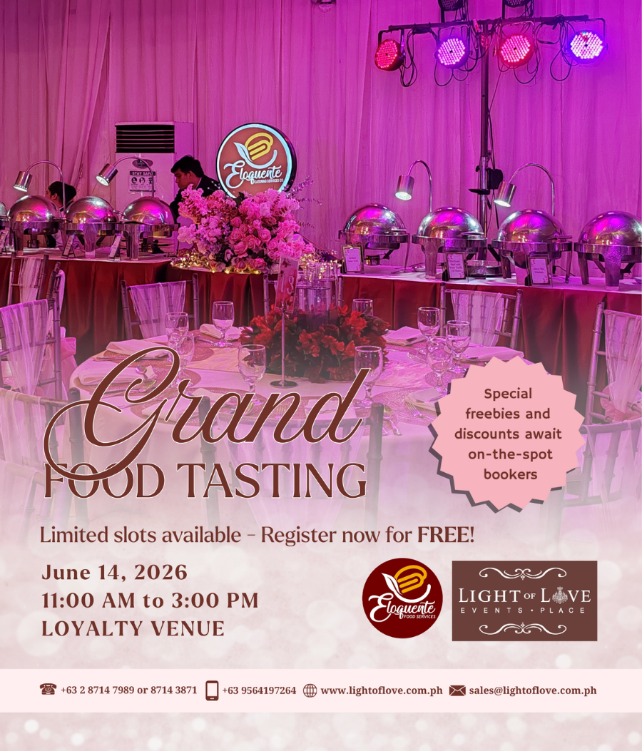 Eloquente Catering Grand Food Tasting June 14, 2026