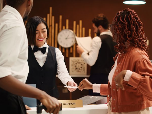 Guests moving through an event venue in Metro Manila, demonstrating a smooth and organized flow during a special event.