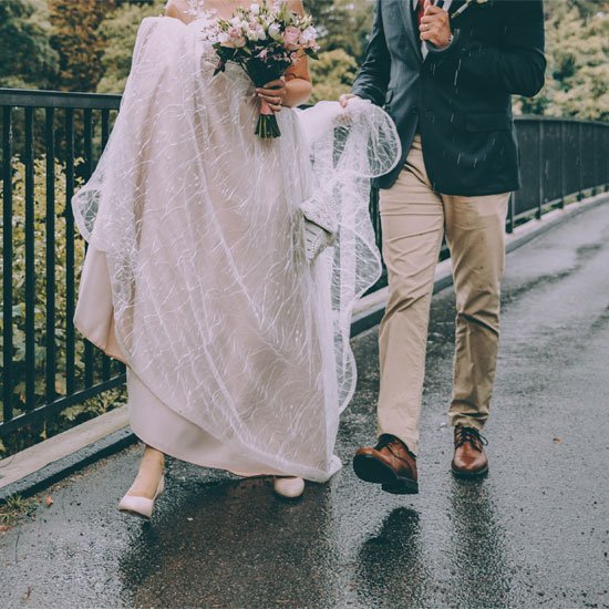 Rainy season wedding guide for couples