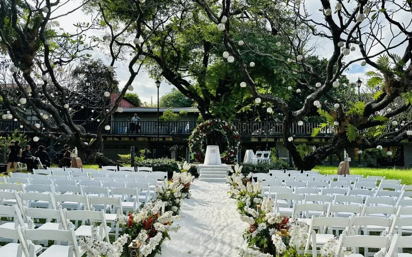 Elegant wedding ceremony venue in Metro Manila designed for a beautiful and seamless wedding celebration.