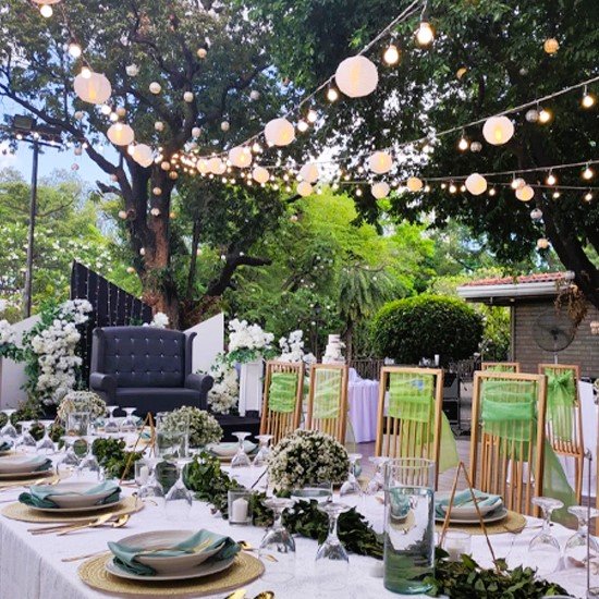Elegant weekday event celebration at Light of Love Events Place