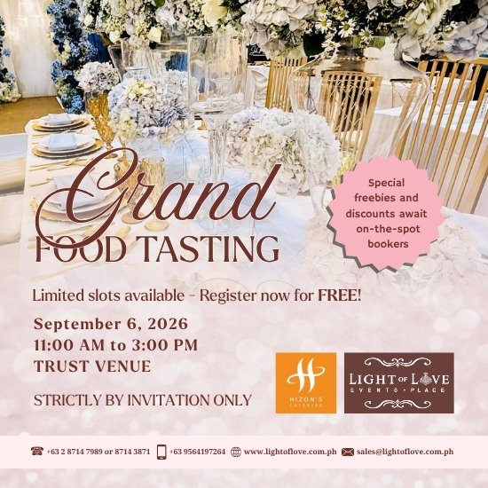 Hizons Catering Grand Food Tasting at Trust Venue on September 6, 2026 Thumbnail